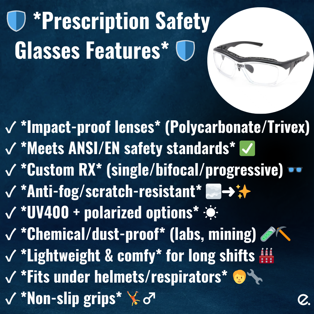 Powered Safety Glasses