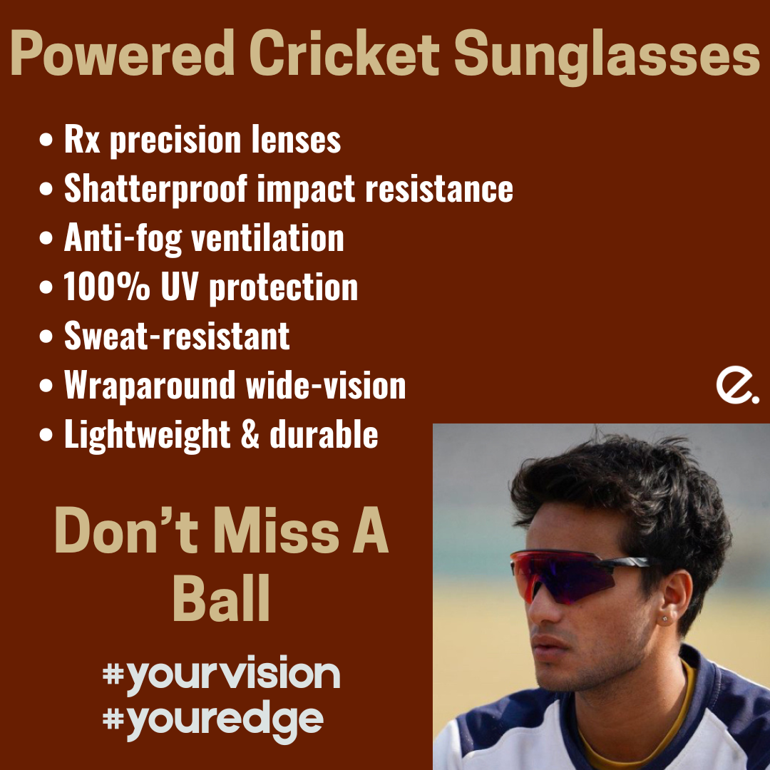 Powered Cricket Sunglasses